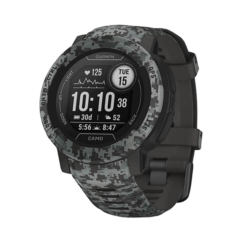 Часы Garmin Instinct 2 Camo темно-серый камуфляж
