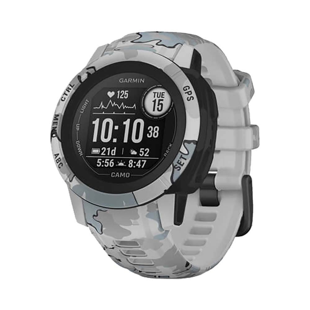 Часы Garmin Instinct 2s Camo серый камуфляж
