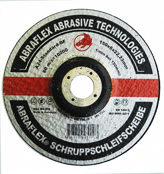 Круг шлифовальный Abraflex 150X6X22,23
