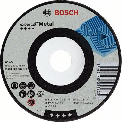 Диск зачистной Bosch Best 125x7x22 (2.608.603.533)
