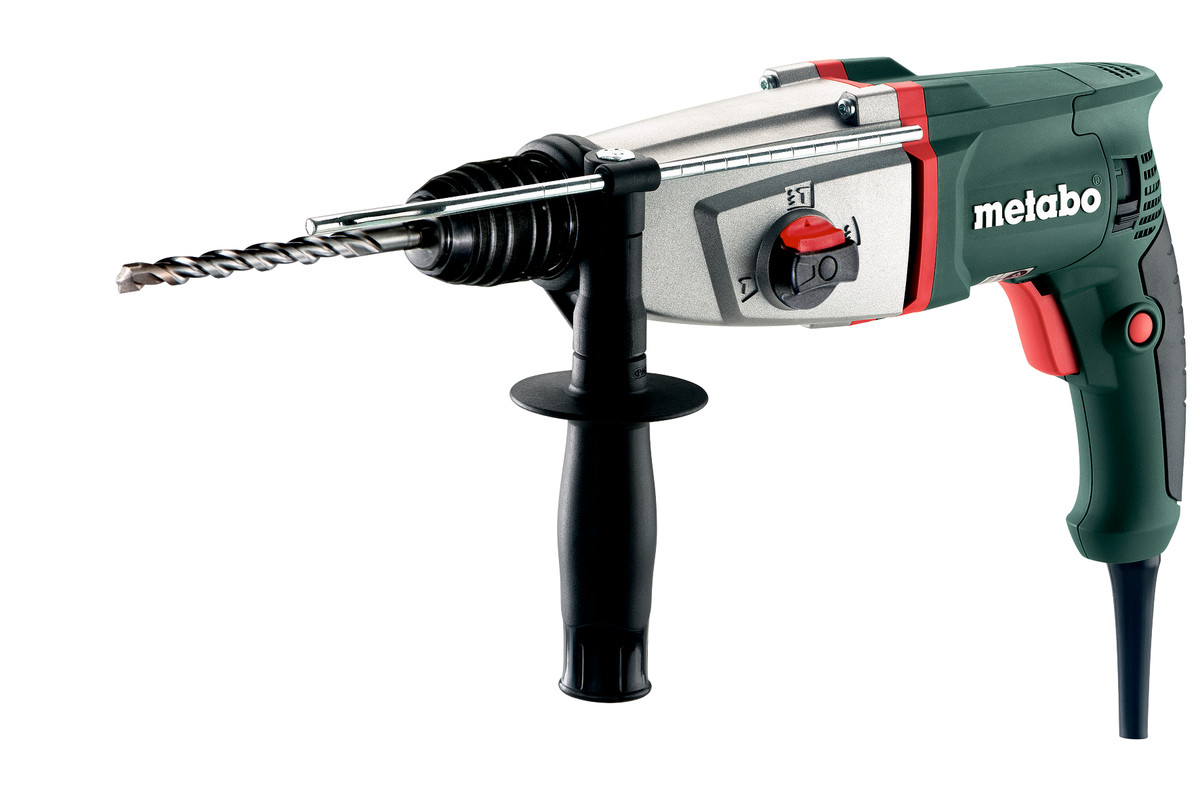 Перфоратор METABO KHE2644 (алюм. редуктор)  800Вт SDS+ 23Дж 3-х реж 0-1150об/мин 5400уд/мин реверс п
